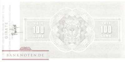 Banco di Santo Spirito - Frosinone - 100  Lire (#06m_34_04_UNC)