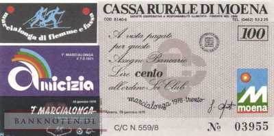 Cassa Rurale di Moena - 100  Lire (#06m_56_16s-2_UNC)