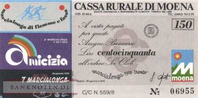 Cassa Rurale di Moena - 150  Lire (#06m_56_16s-3_UNC)