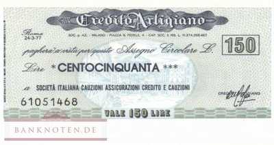 Credito Artigiano - 150  Lire (#06m_73-3_29_UNC)