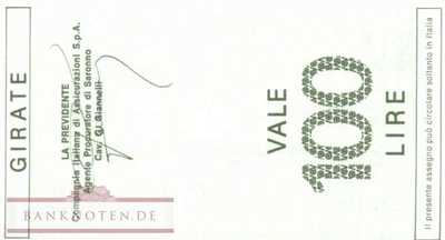 Credito Varesino - 100  Lire (#06m_76_08_UNC)