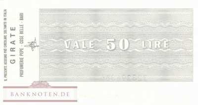 Istituto Bancario Italiano - Bari - 50  Lire (#06m_78_07_UNC)
