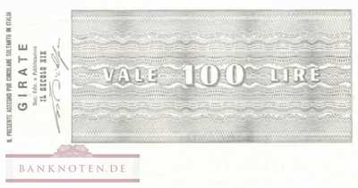 Istituto Bancario Italiano - Genova - 100  Lire (#06m_78_18_UNC)