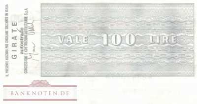 Istituto Bancario Italiano - Roma - 100  Lire (#06m_78_25_UNC)
