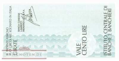 Istituto Centr. di Banche e Banchieri - 100  Lire (#06m_80_02_UNC)