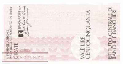 Istituto Centr. di Banche e Banchieri - 150  Lire (#06m_80_77_UNC)