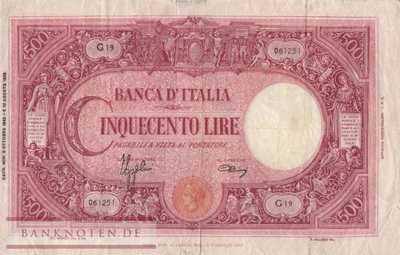 Italien - 500  Lire (#070a-4310_VG)