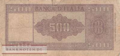 Italien - 500  Lire (#080a-47_VG)