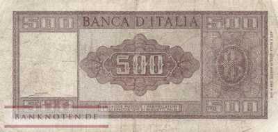 Italy - 500  Lire (#080a-47_VG)