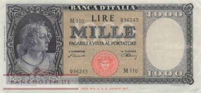 Italien - 1.000  Lire (#083_VF)