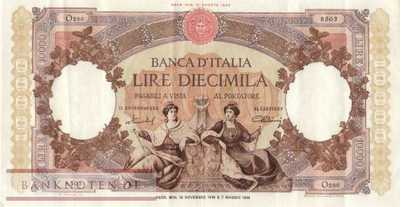 Italien - 10.000  Lire (#089b_VF)