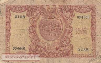 Italien - 100  Lire (#092b_VG)