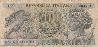Italy - 500  Lire (#093a-66_F)