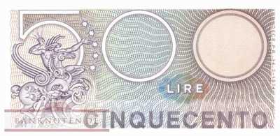 Italy - 500  Lire (#094-74_UNC)