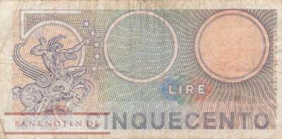 Italy - 500  Lire (#094-74_F)