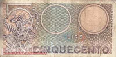 Italy - 500  Lire (#095_F)