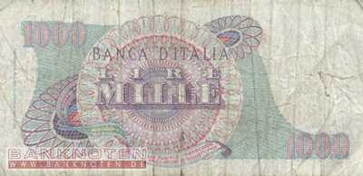 Italy - 1.000  Lire (#096d-65_VG)