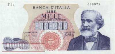 Italien - 1.000  Lire (#096d-65_AU)
