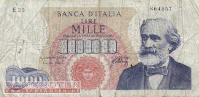 Italien - 1.000  Lire (#096d-65_VG)