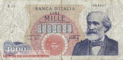 Italy - 1.000  Lire (#096d-65_VG)