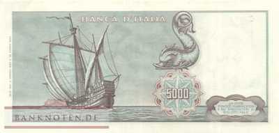 Italy - 5.000  Lire (#098b_XF)