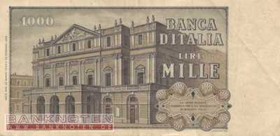 Italien - 1.000  Lire (#101a_F)