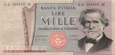 Italy - 1.000  Lire (#101a_XF)