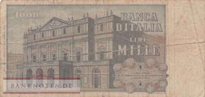 Italien - 1.000  Lire (#101b_VG)