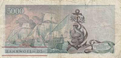 Italien - 5.000  Lire (#102b_VG)