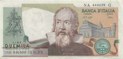 Italien - 2.000  Lire (#103b_VF)