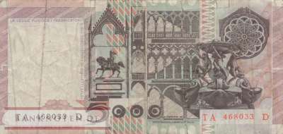Italien - 5.000  Lire (#105a_VG)