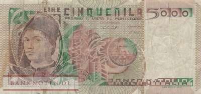 Italien - 5.000  Lire (#105a_VG)