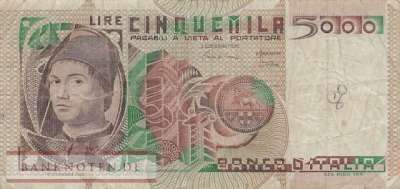 Italien - 5.000  Lire (#105b-82_VG)