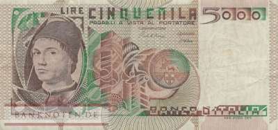 Italy - 5.000  Lire (#105c_F)