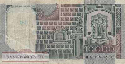 Italien - 10.000  Lire (#106a-76_VG)