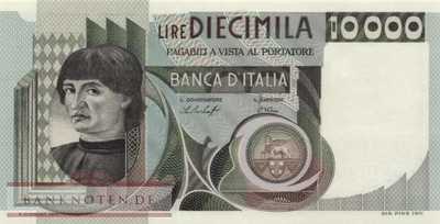 Italy - 10.000  Lire (#106a-76_UNC)