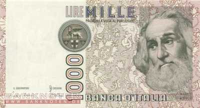 Italien - 1.000  Lire (#109a_UNC)