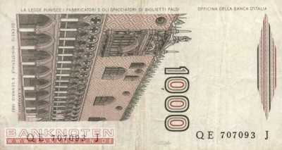 Italien - 1.000 Lire (#109b_VF)