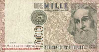 Italy - 1.000 Lire (#109b_F)