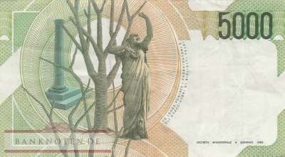 Italien - 5.000  Lire (#111b_VF)