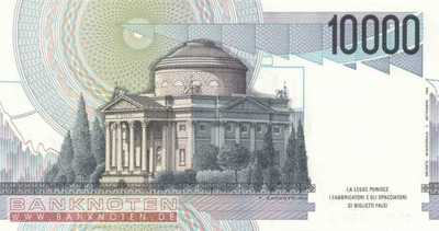 Italien - 10.000  Lire (#112c_UNC)
