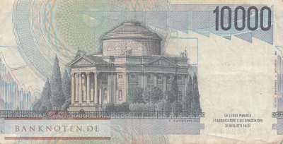 Italien - 10.000  Lire (#112c_VG)