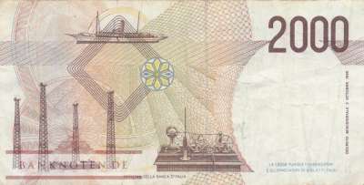 Italien - 2.000  Lire (#115_VF)