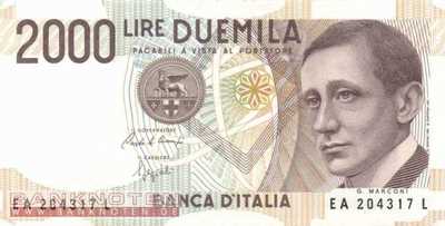 Italy - 2.000  Lire (#115_XF)