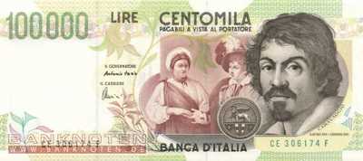 Italy - 100.000  Lire (#117b_UNC)