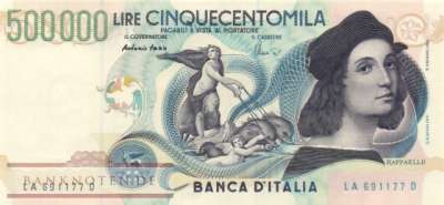 Italien - 500.000  Lire (#118_UNC)