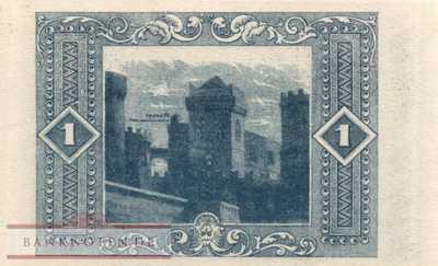 Italien-Udine - 1  Lira (#502_UNC)