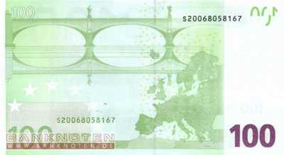 Italy - 100  Euro (#E012s-J028_UNC)