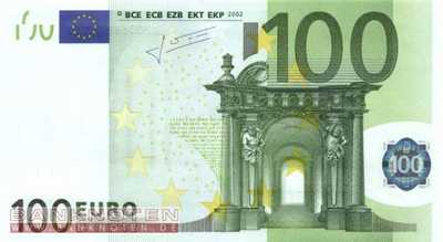 Italy - 100  Euro (#E012s-J028_UNC)