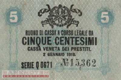 Italien - 5  Centesimi (#M001_VF)